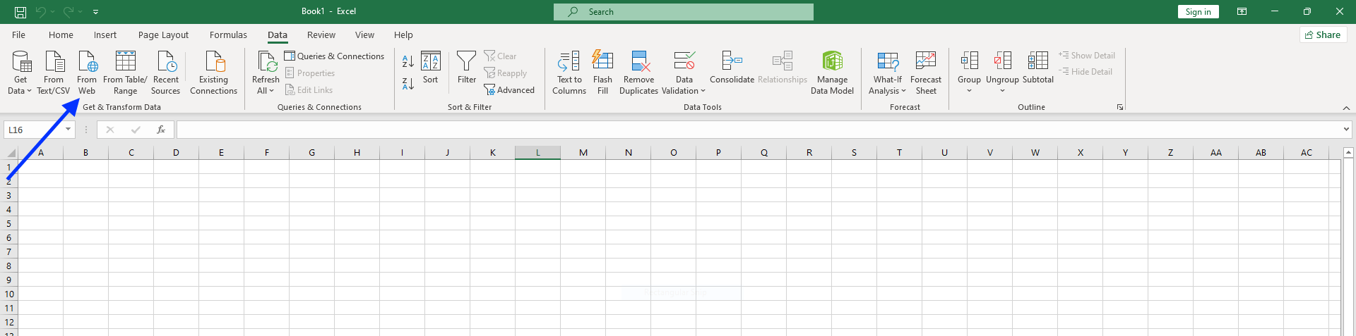 Import License Statistics data into Excel using Power Query 1