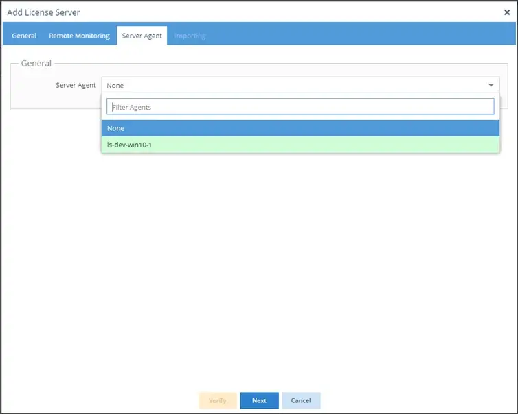 Mathlab license usage monitoring - Server agent