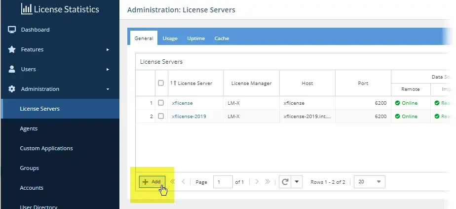 Matlab license monitoring - Add new license server